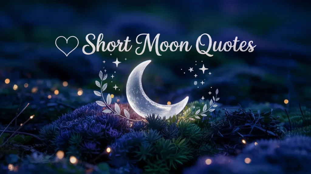 Short Moon Quotes