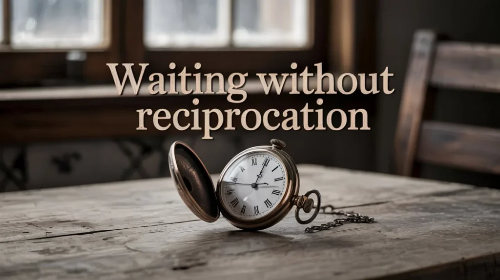 Waiting Without Reciprocation