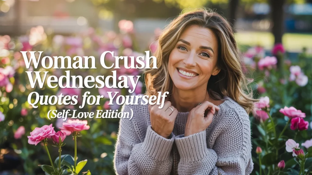 Woman Crush Wednesday Quotes for Yourself (Self-Love Edition)