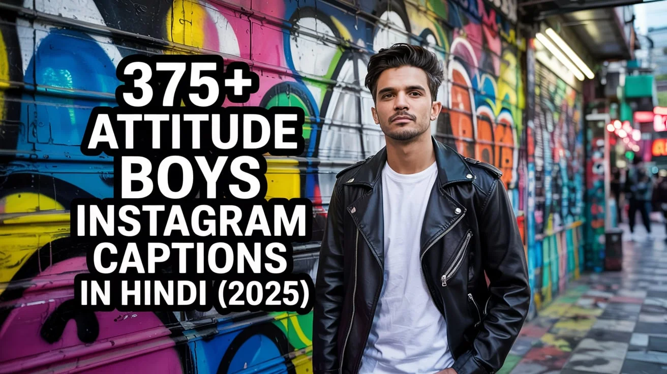 Attitude Boys Instagram Captions In Hindi