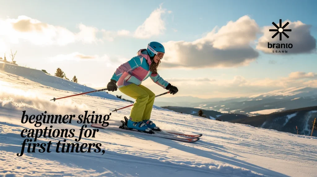Beginner Skiing Captions For First Timers