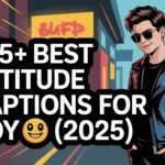 Attitude Captions for Boys