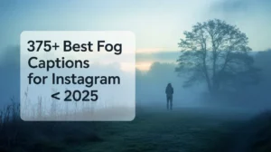 Fog Captions for Instagram