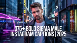 Bold Sigma Male Instagram Captions