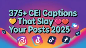 CEI Captions That Slay Your Posts