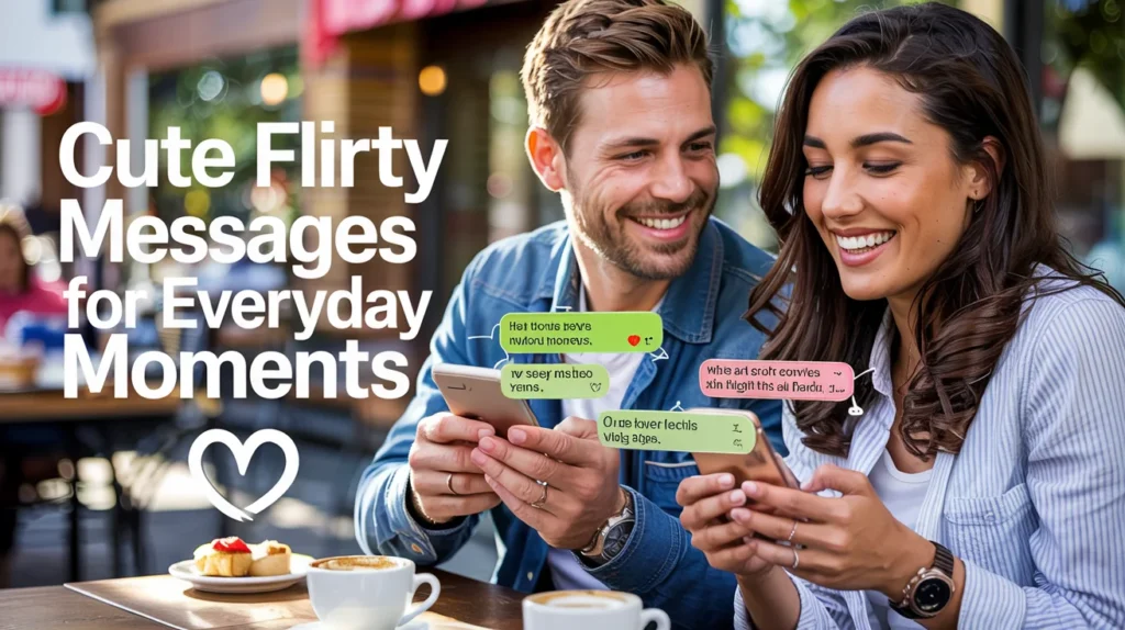 Cute Flirty Messages for Everyday Moments