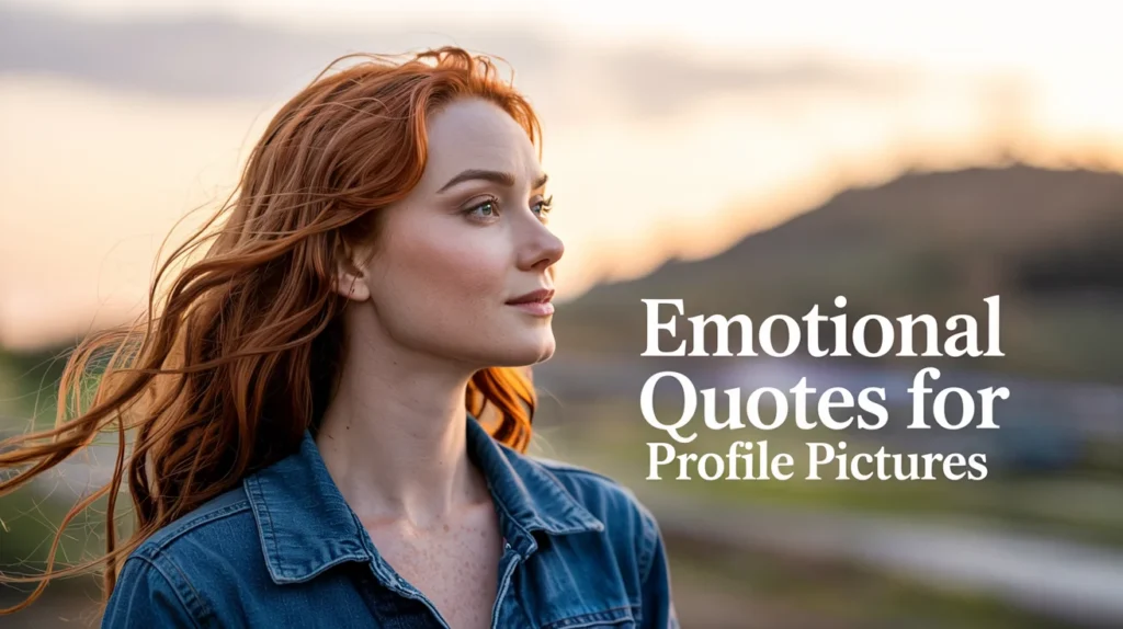 Emotional Quotes For Profile Pictures