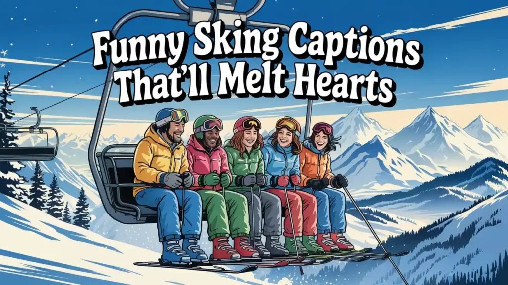 Funny Skiing Captions That'll Melt Hearts