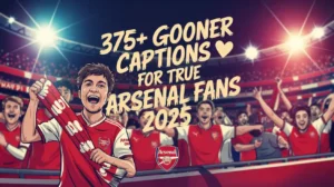 Gooner Captions