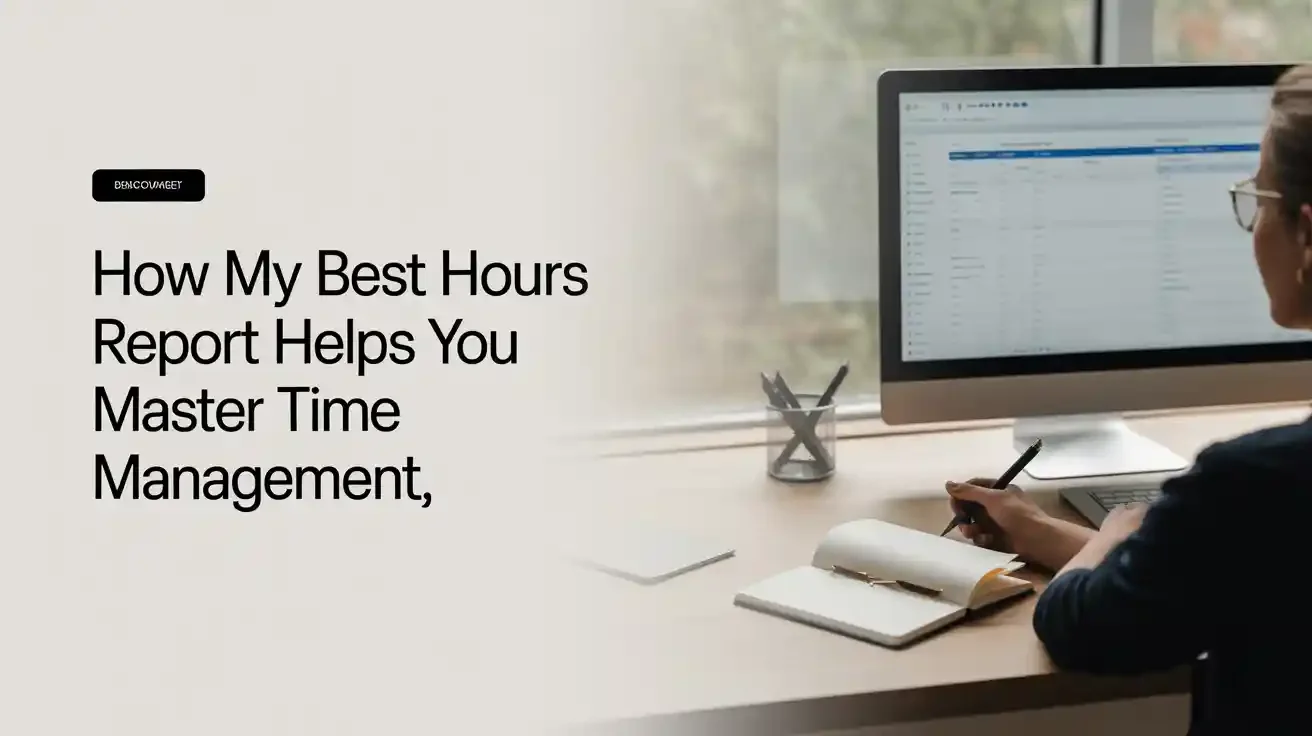 How My Best Hours Report Helps You Master Time Management
