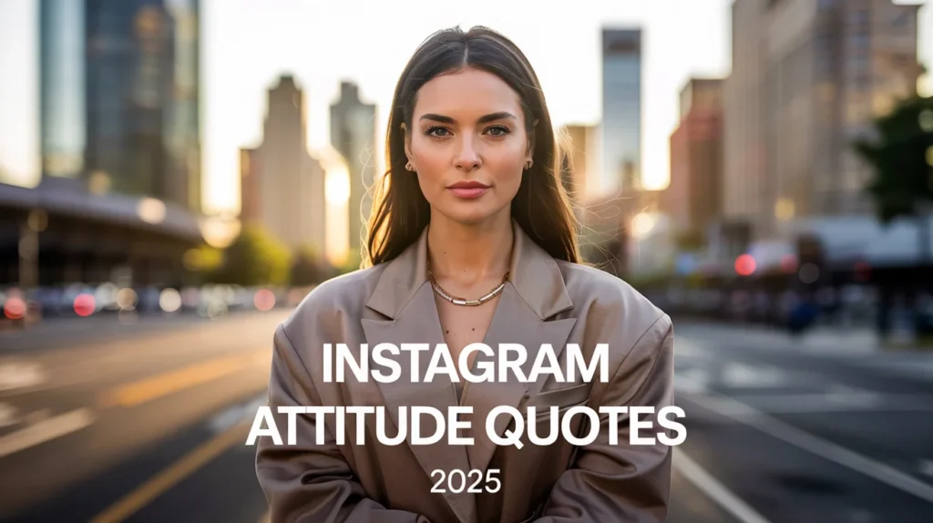 Instagram Attitude Quotes