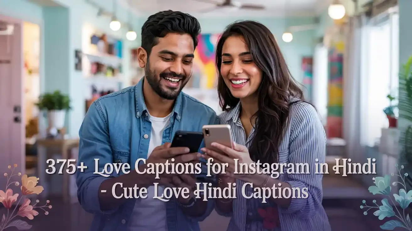 Love Captions For Instagram In Hindi