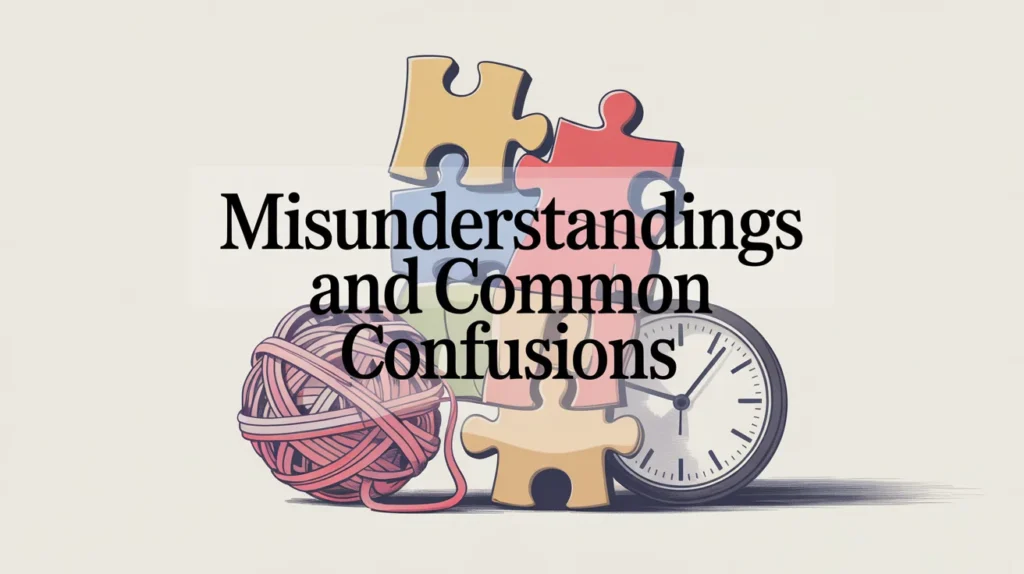 Misunderstandings and Common Confusions