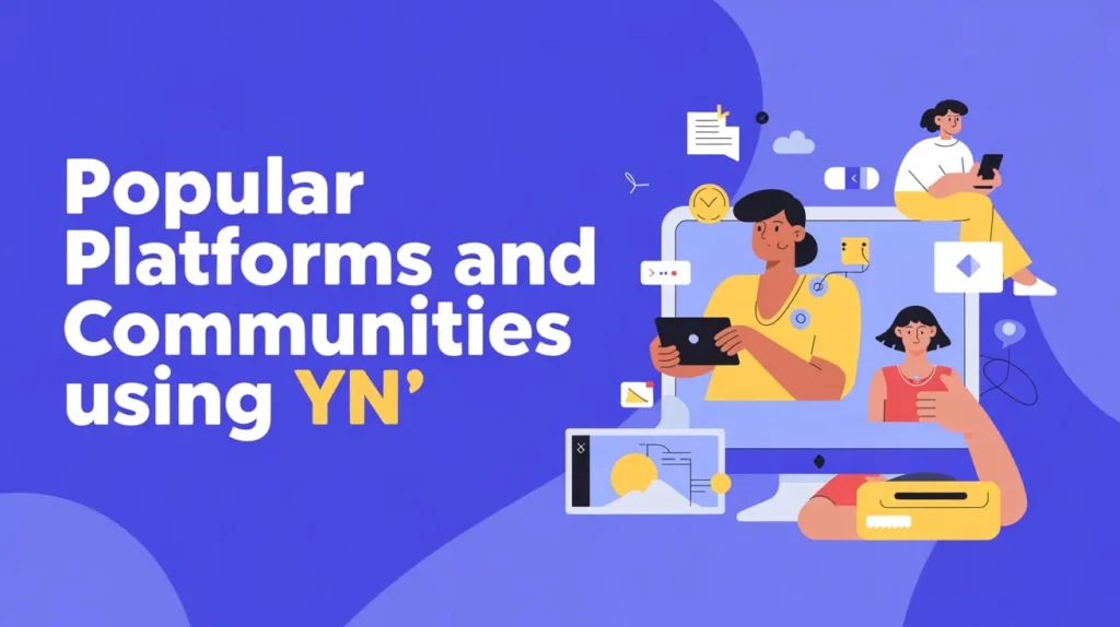 Popular Platforms and Communities Using “YN”