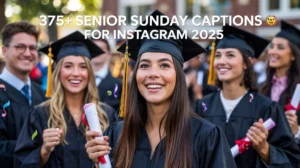 Senior Sunday Captions