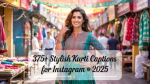 Stylish Kurti Captions for Instagram