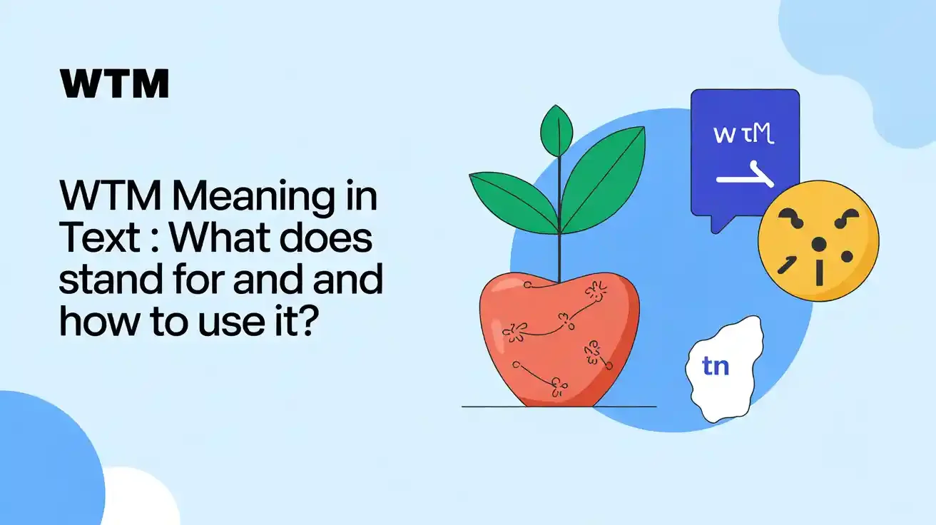 WTM Meaning in Text